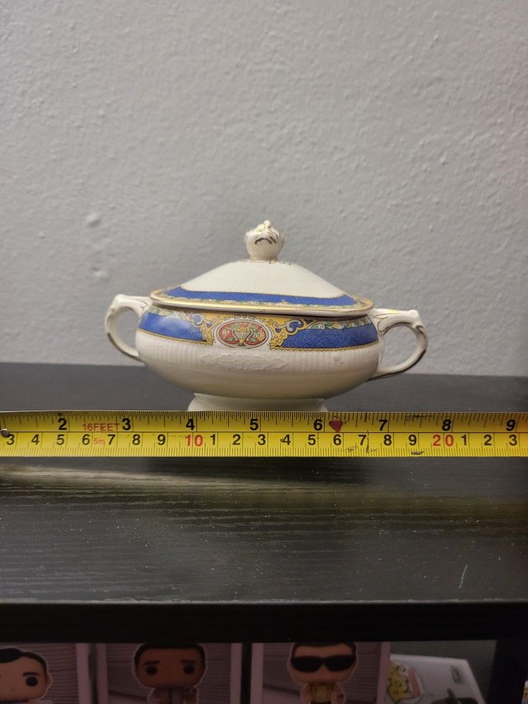 Antique WH Grindley & Co England Georgian Iborie Small Serving Bowl