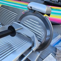 Beswood Meat Slicer, Model #250, well maintained, good condition, sharp blade system, manual incld