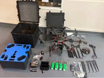 DJI S1000 Octocopter Drone with Cases and Accessories