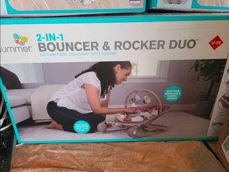 2 in 1 bouncer & rocker