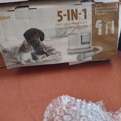 PET Electric multi-functional hair clipper and vacuum cleaner