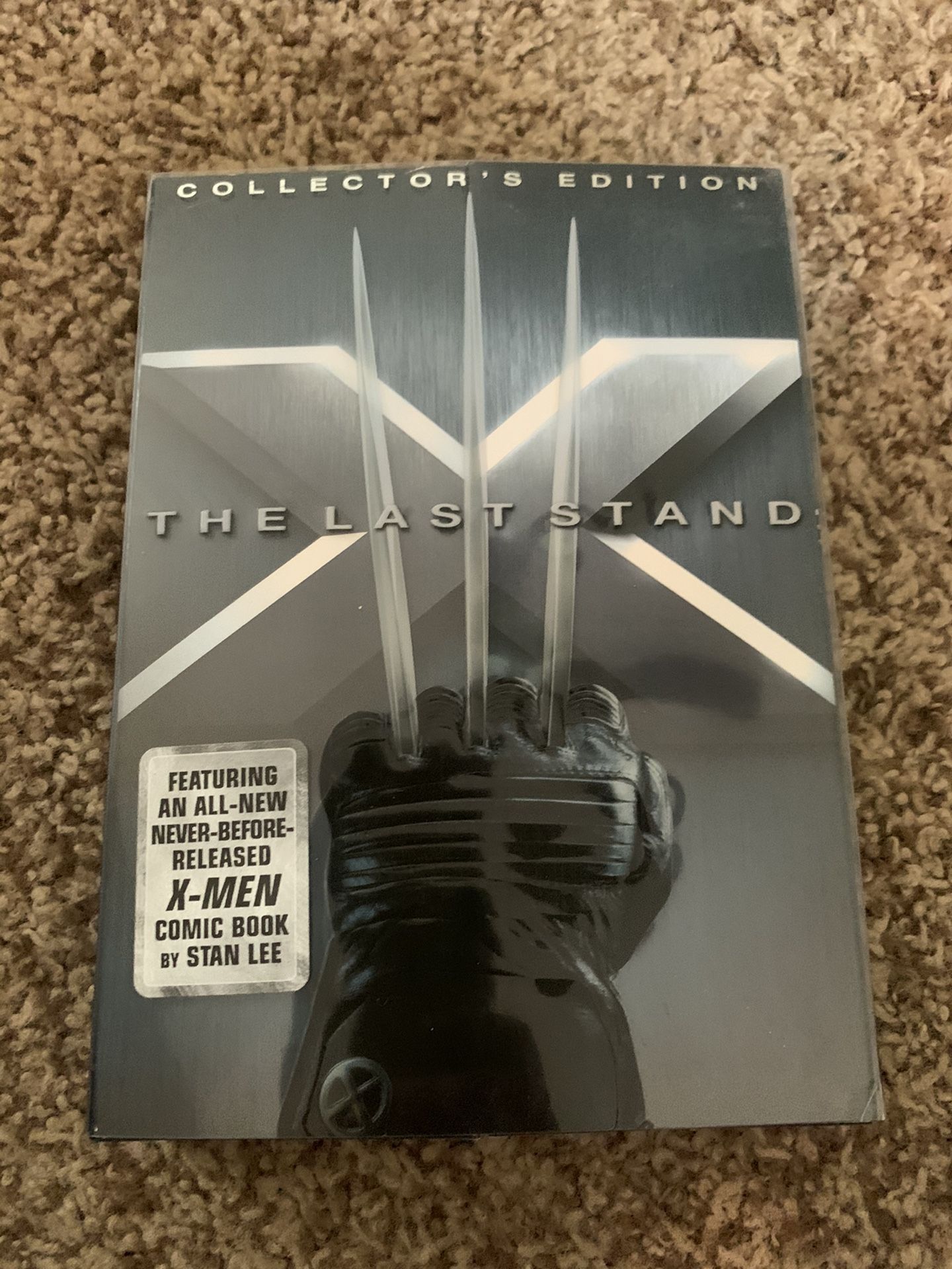 Collectors edition The Last Stand. The X Men DVD.