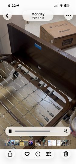 Hospital bed needs mattress .