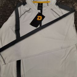 Demarini 10th Inning 1/2 Zip White Pullover and 2 Pairs of shorts Black & Grey 