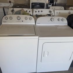 Whirlpool Washer and gas Dryer working 3 Month Warranty we Deliver