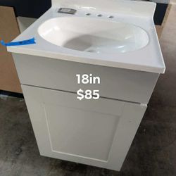 18in Bathroom Vanity With Top