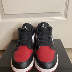 Jordan 1 Low “Bred Toes”