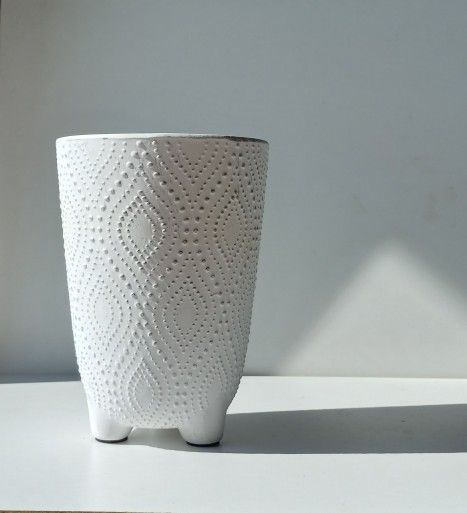 Glazed Ceramic Texture Plant Pot Stands/ Plant Planter/ Flower Pot Patio Garden 