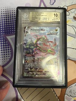 Rayquaza Vmax Evolving Skies Bgs 10