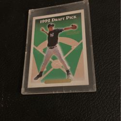 1992 Topps Gold Draft Pick Derek Jeter