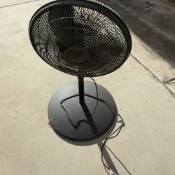 Black Lasko Pedestal Stand Fan