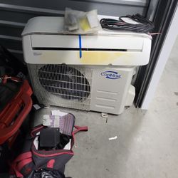 Mini Split Comes With One Vent & Remote Control