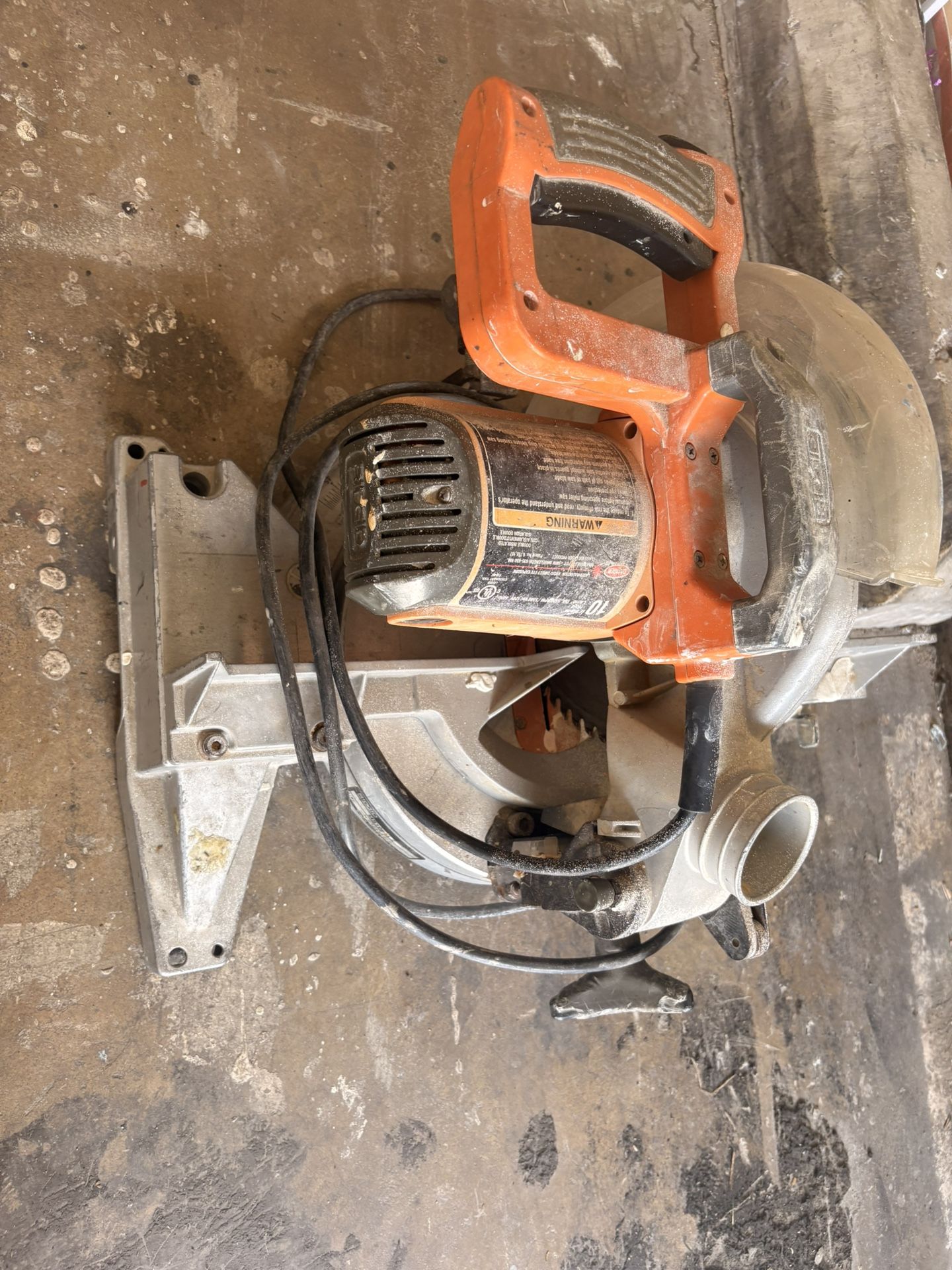 RIDGID 10” Compound Miter Saw