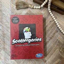 New!! Still in wrapping  Hasbro Gaming Scattergories Board Game