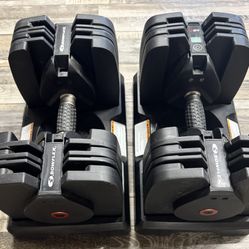 Bowflex Adjustable Dumbbells 60 Lbs