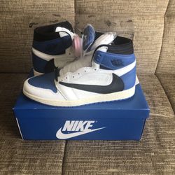 Jordan 1 High Fragment Design X Travis Scott 