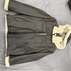 Wilson Leather Sherpa Lined Jacket