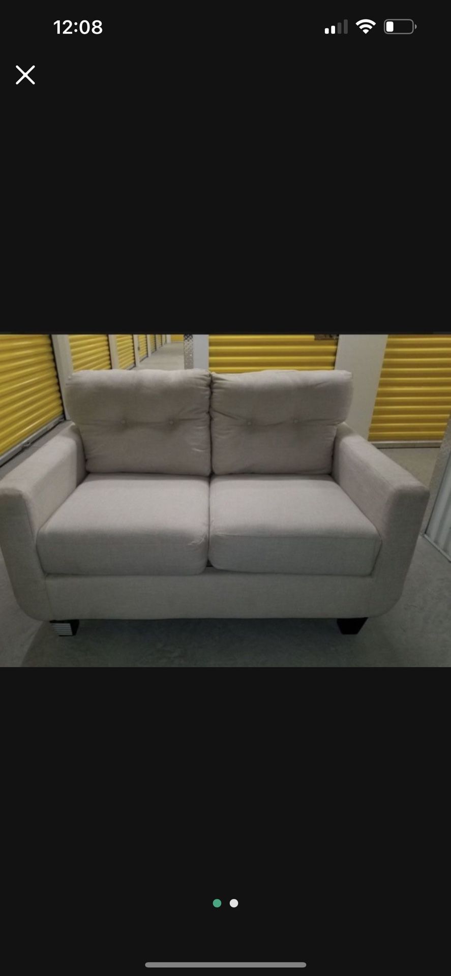 Love Seat And Couch For Sale ($100) Total For Both 