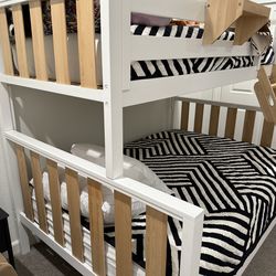 Twin Over Full Bunk Bed Set