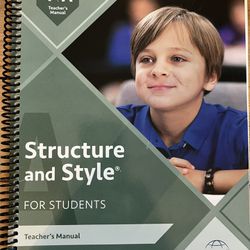 IEW Structure & Style 1A Teacher’s Manual 