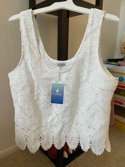 Lace top medium new CUPSHE with tags