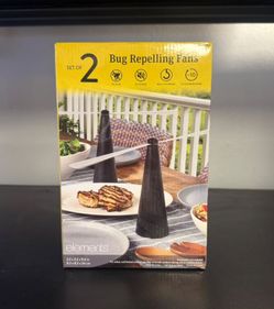 2 piece set Bug repelling fans