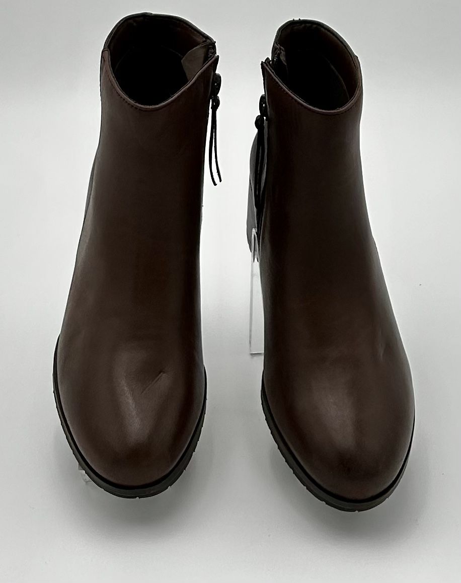 NATURALIZER BAY LEATHER ANKLE BOOTS SIZE