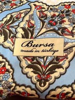 Bursa Floral scarf silk