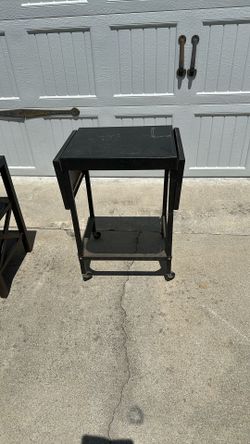Metal vintage typing table
