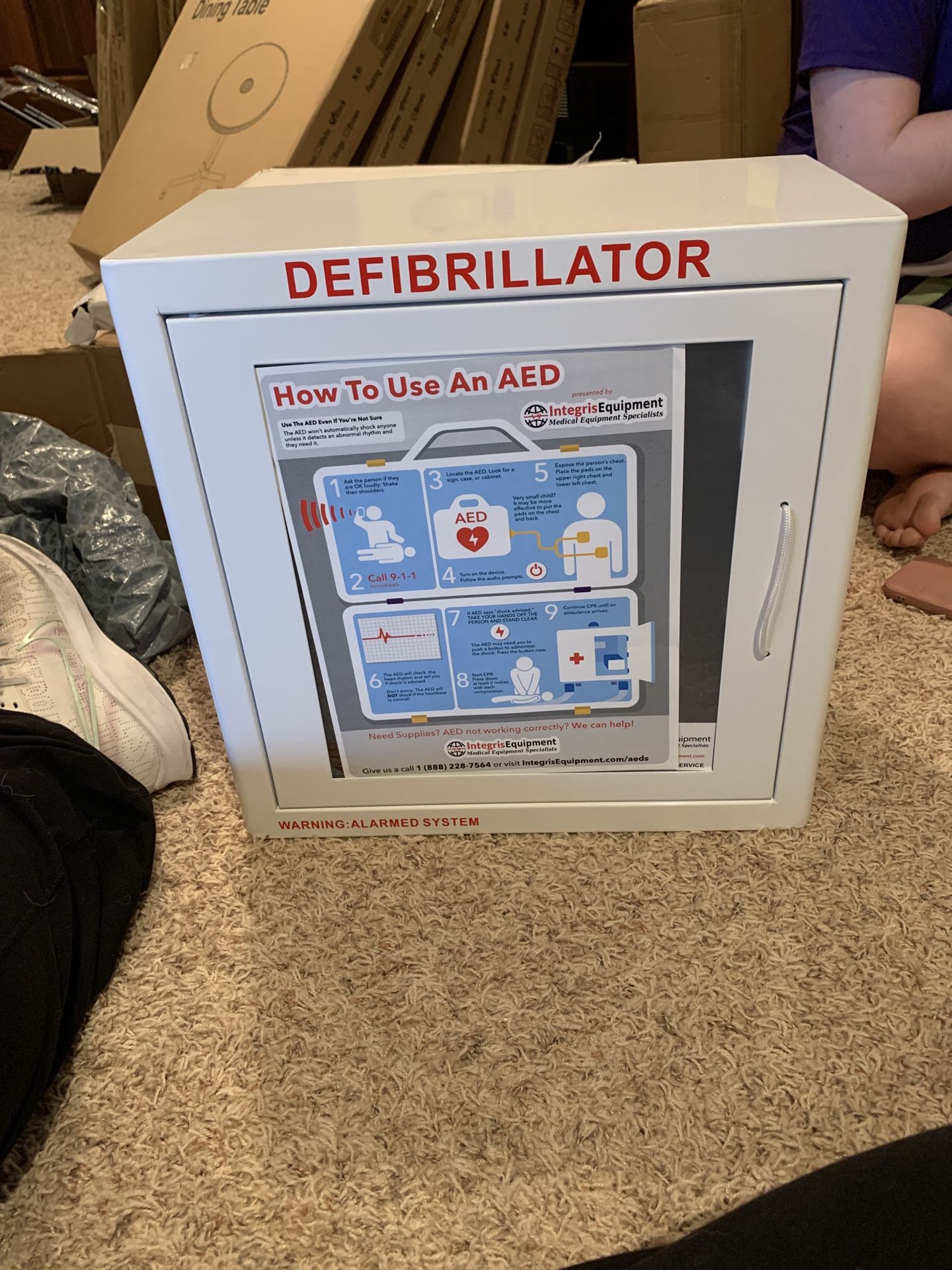 AED wall Cabinet