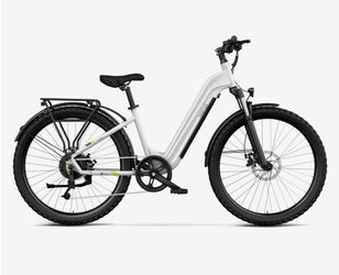 Brand New In Box SISIGAD 27.5" Trooper Commuting Electric Bike Step Thru