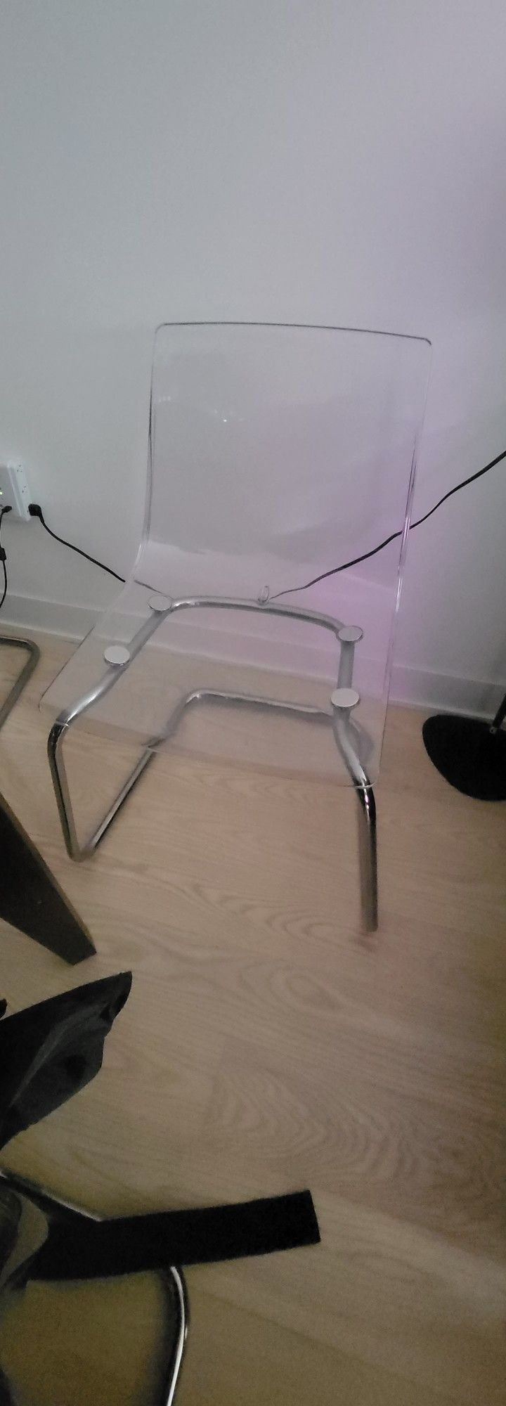 Clear Chairs - $150/pair