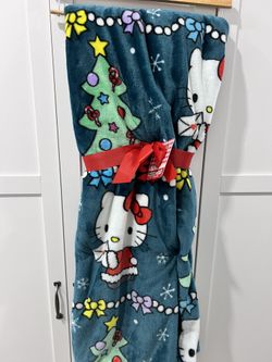 Hello Kitty Christmas Throw