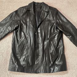 New Men’s Leather Jacket. 