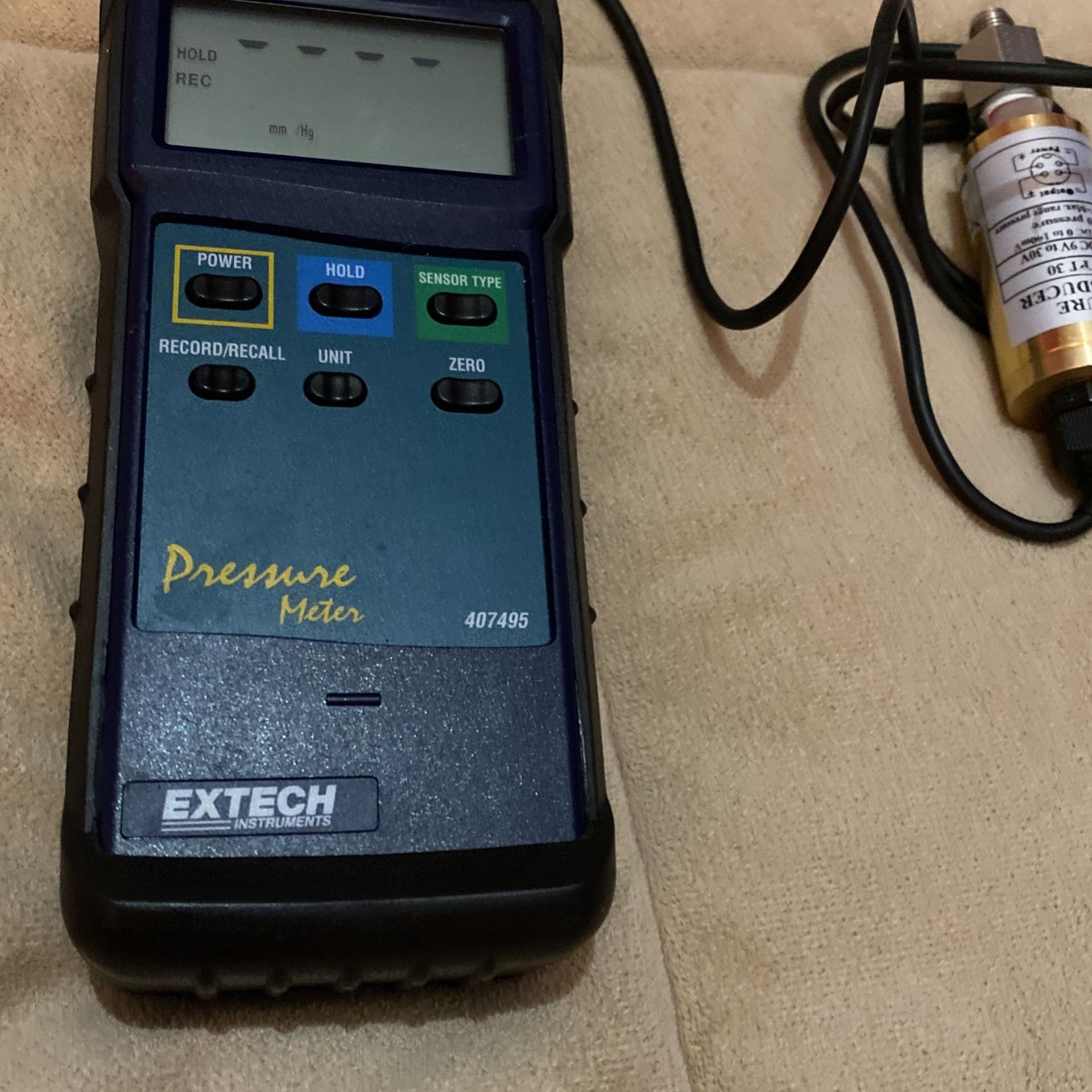 Pressure Meter And Transducer