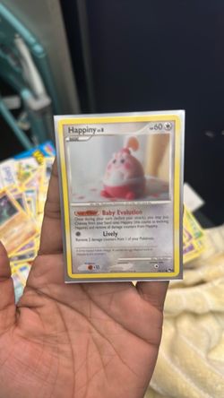 Happiny Pop Series 8 Rare Pokemon Card