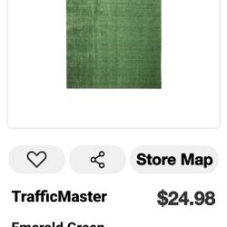 ARTIFISIAL GRASS RUG 6FIT X 8FIT   NEW 