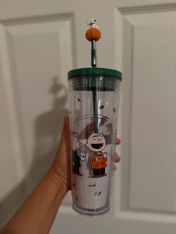 starbucks Peanut collection plastic cold cup