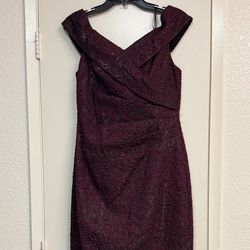 Adrianna Papell Off-Shoulder Dress