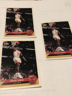 Upper Deck Michael Jordan cards