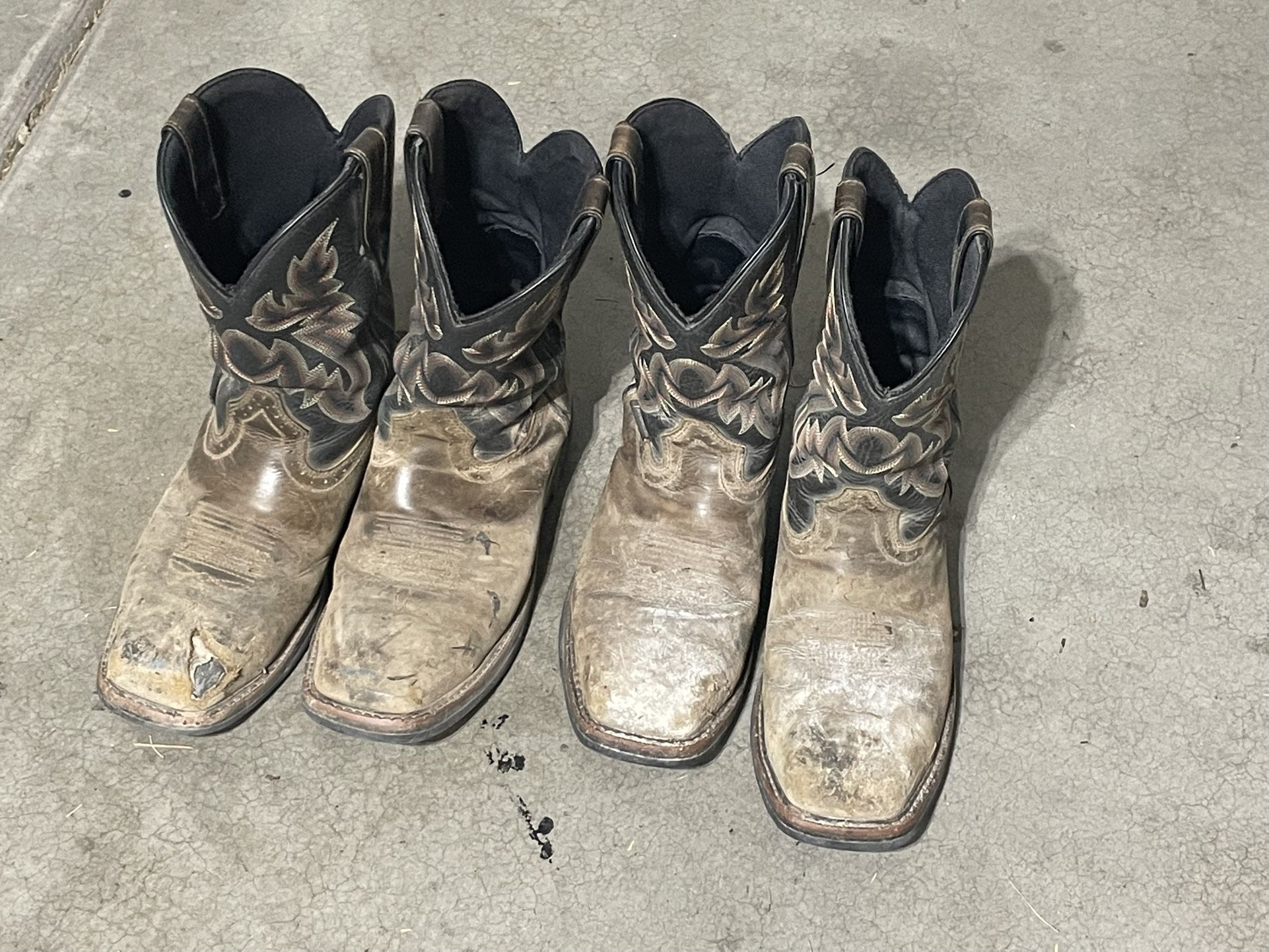 Men’s Wolverine Rancher Steel Toe Waterproof Work/Cowboy Boots Size 8.5