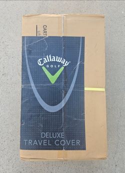 NEW IN BOX Callaway Golf Deluxe Travel Cover – Wheeled Travel Case
