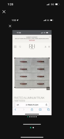 Restoration Hardware - Dresser & Nightstand