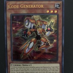 Yugioh Code Generator