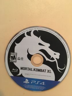 Sony PlayStation ps4 mortal kombat xl