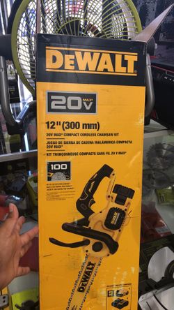 Dewalt 20 V Chainsaw 12”