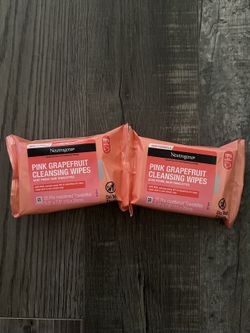 Neutrogena Pink Grapefruit Cleansing Wipes 25 Count $6 each