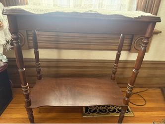 Antique Wooden Side Table - **Moving Sale**