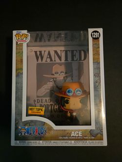 Funko Pop One Piece Ace Wanted Poster