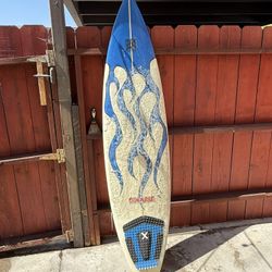 6’10 Gun Custom Surfboard